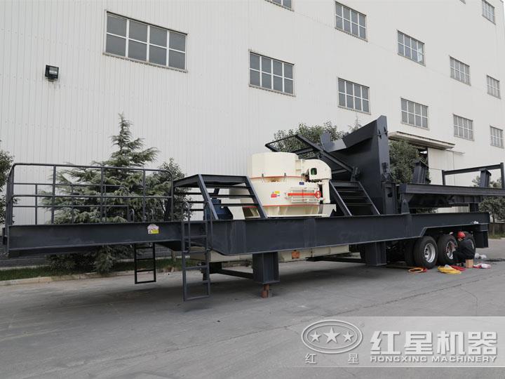VSI沖擊式小型制砂碎石機，產量高，稀油自潤滑