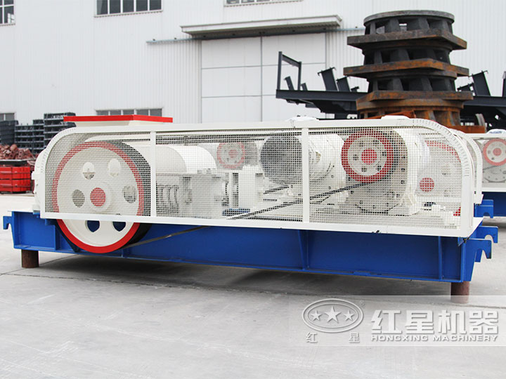 對輥式碎石機，結構簡單應用廣泛