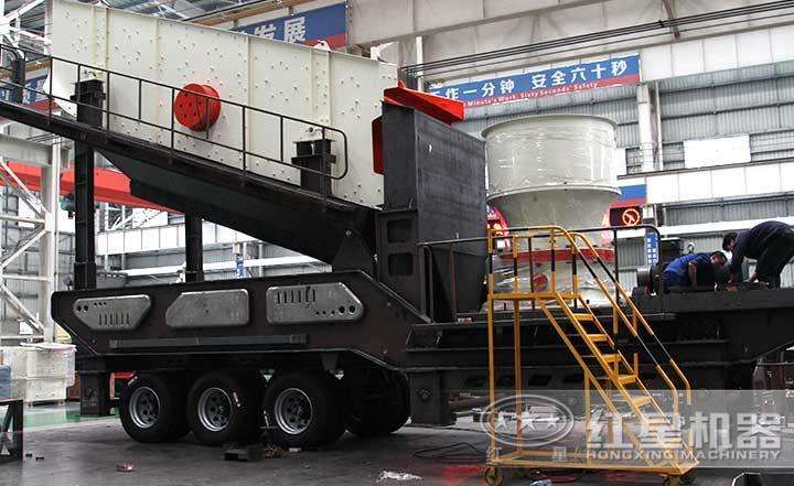 流動式液壓圓錐碎石機，生產效能高，智能先進