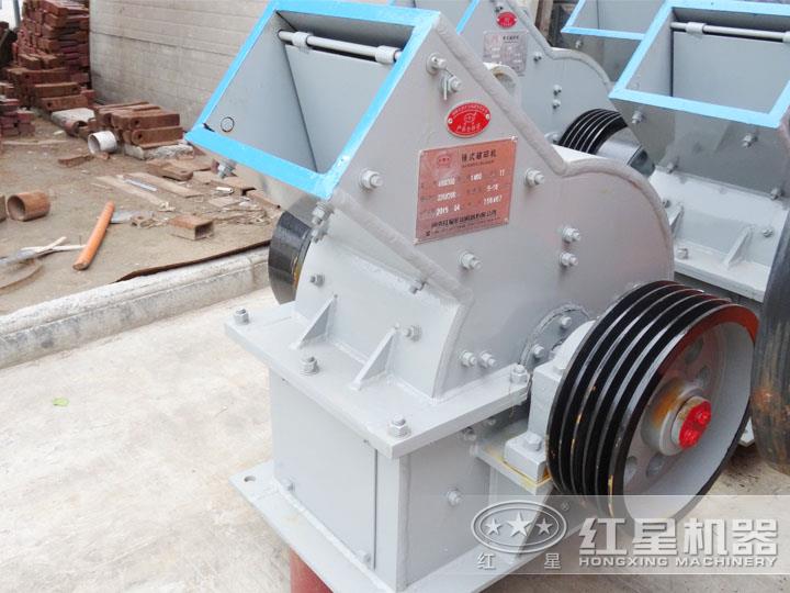 錘式破碎機，電機功率6P 55KW，時產18-40噸