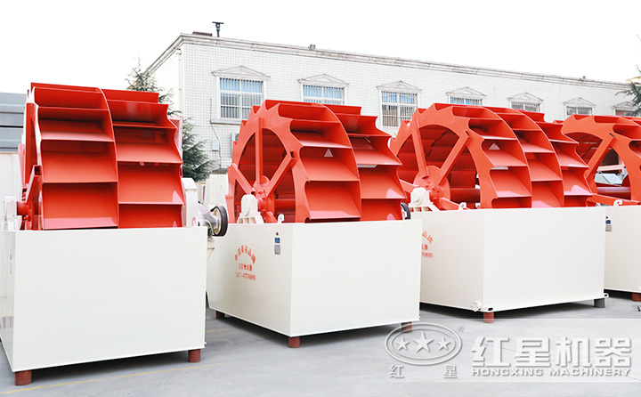 單輪、雙輪、三輪洗砂機，不同型號供君選擇 