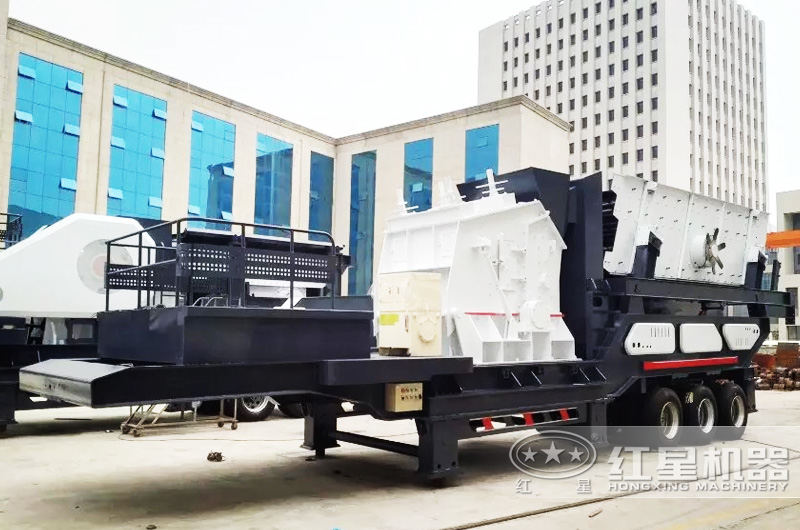 反擊破移動破碎機具有整形效果，粒形好看