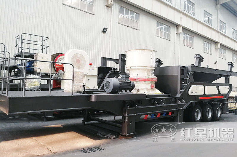 圓錐篩分移動破碎機，產量高，恒腔型設計