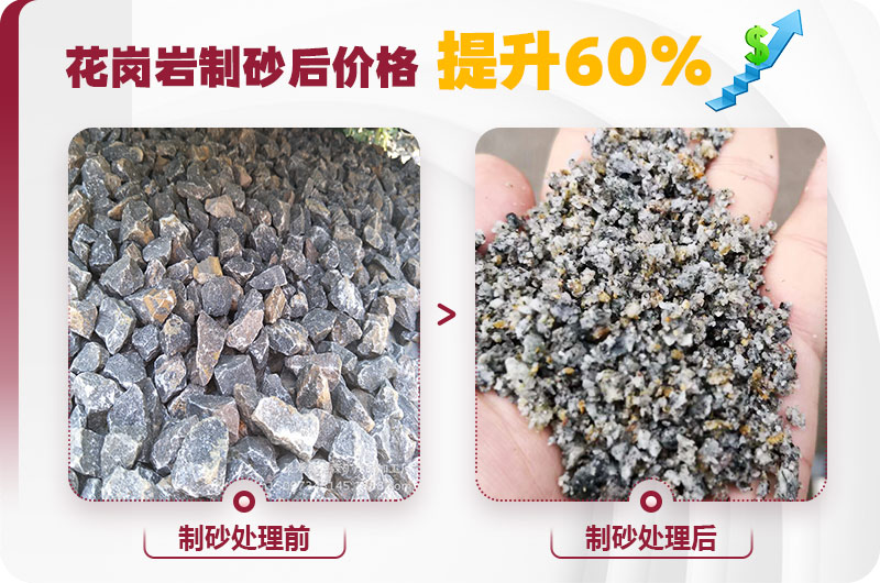 花崗巖破碎利潤高，前景好
